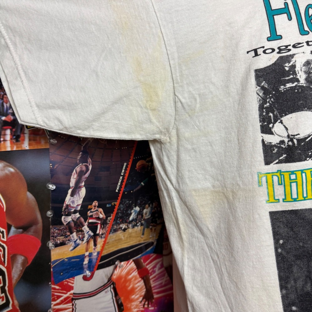 Vintage 1997 Fleetwood Mac The Dance Tour White Band Tee Rock 90s Sz XL - Picture 4 of 7